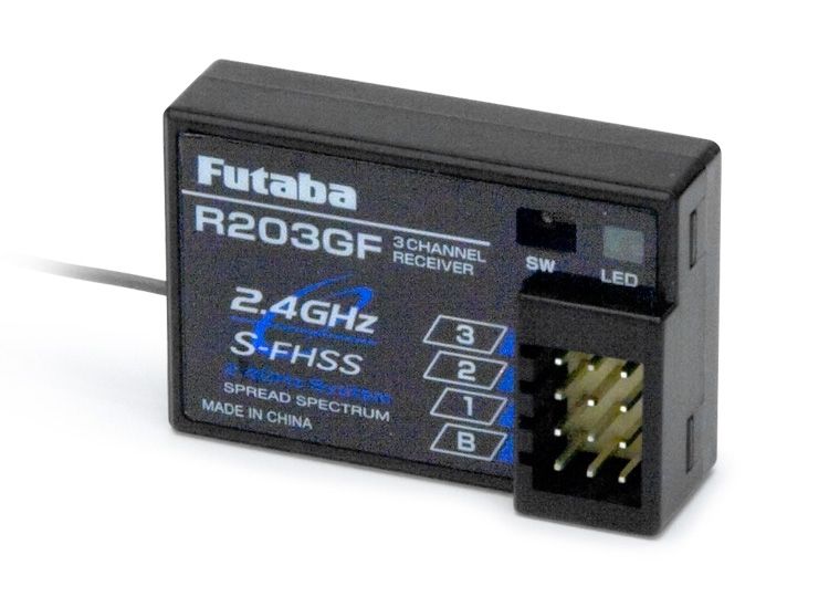 FUTABA 3PR Radio with R203GF/2.4G FHSS