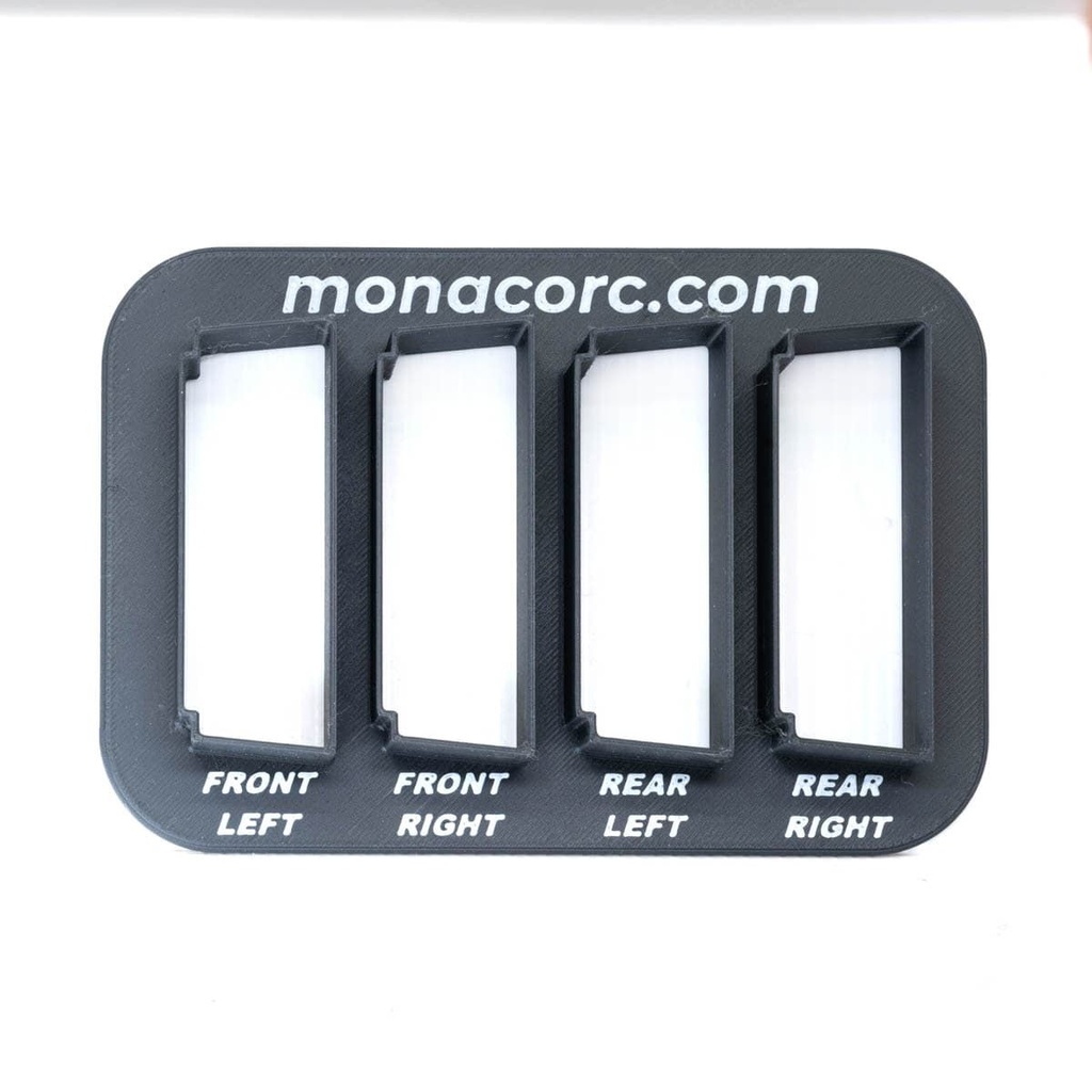 MonacoRC Small Bag Red V2.1 with Weight System Tray