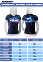 XRAY LADY TEAM T-SHIRT (M) - X395018M