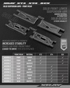 XT2 COMPOSITE SUSPENSION ARM REAR LOWER - SOLID - GRAPHITE - X323115-G