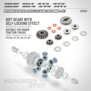 DIFF BEVEL & SATELLITE GEARS FOR O- RINGS - SET - X335031