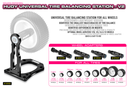 Hudy Universal Tire Balancing Station - v2 - H105500