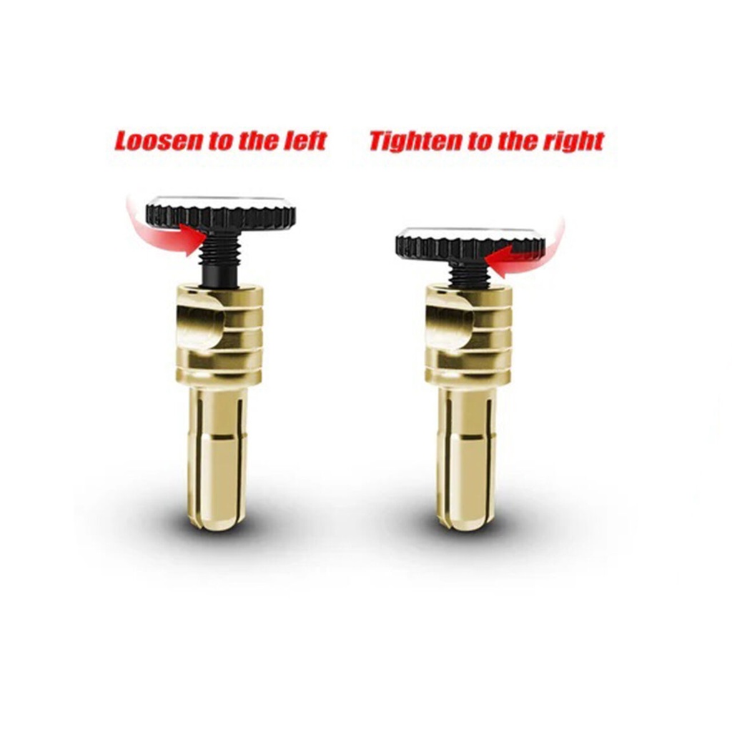 MR33 Quick Lock Gold Connector Set 5mm - Red/Black (2)