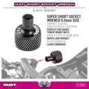 HUDY SHORT SOCKET WRENCH - 5.5MM - H170004