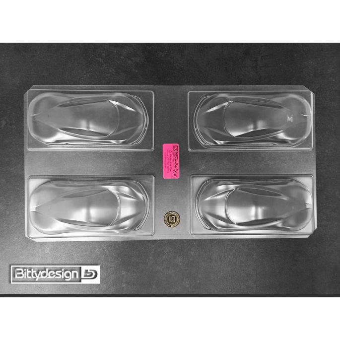 BITTYDESIGN MINI SPEED FORMS (BODIES) CLEAR FOR PAINTERS - BDAIR-MSF4