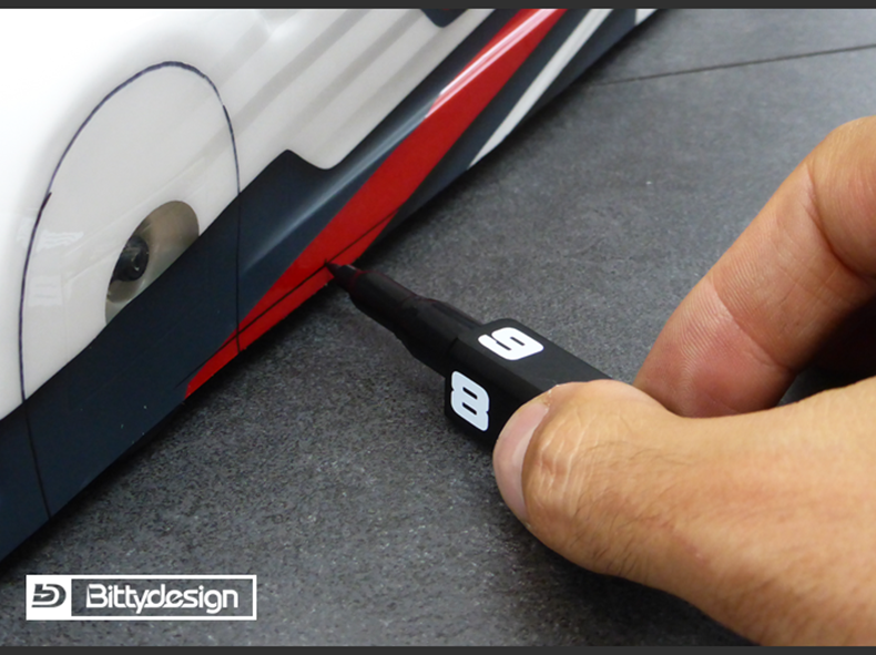 BITTYDESIGN TC BODY MARKER LINE KIT - BDTC-MKP