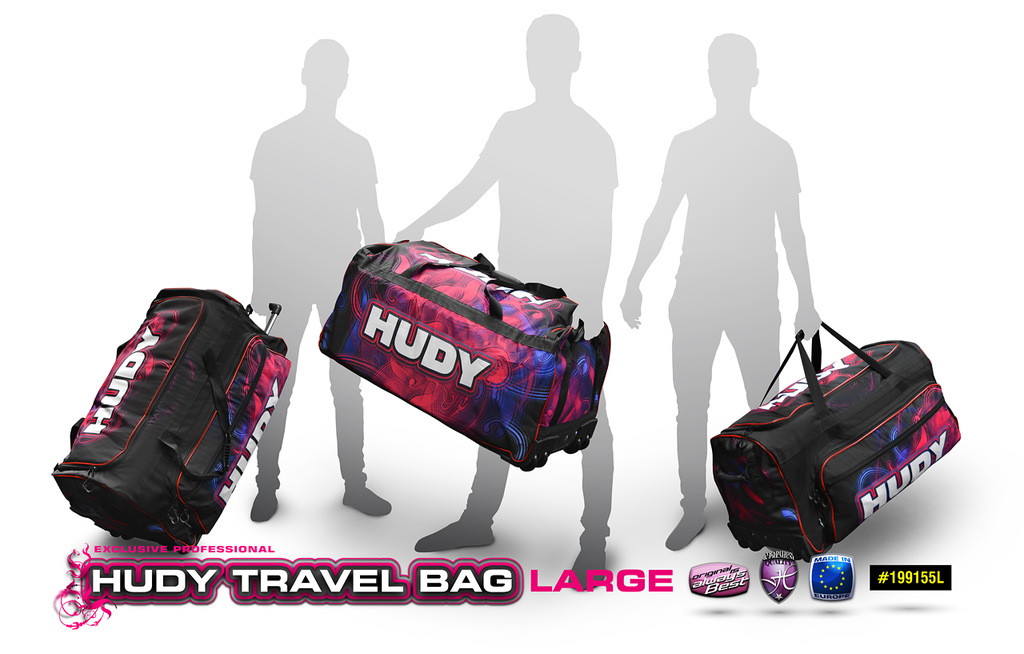 HUDY TRAVEL BAG WITH WHEELS - LARGE