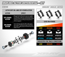 XRAY XB2 ACTIVE DIFF. - SET