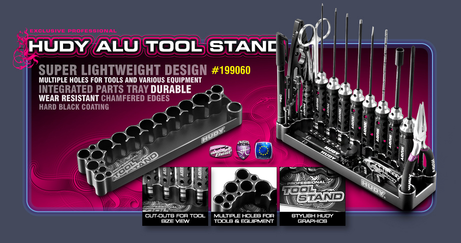 HUDY ALU TOOL STAND