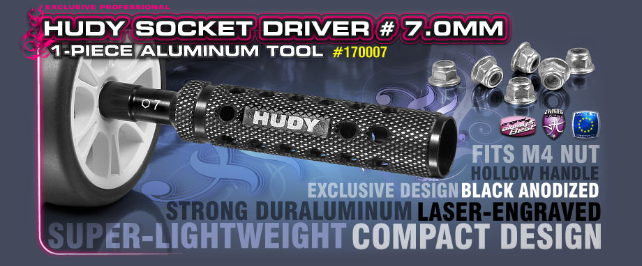 Limited Edition - Alu 1-Piece Socket Driver 7.0 mm