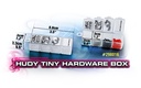 HUDY TINY HARDWARE BOX - 4-COMPARTMENTS