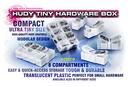 HUDY TINY HARDWARE BOX - 8-COMPARTMENTS