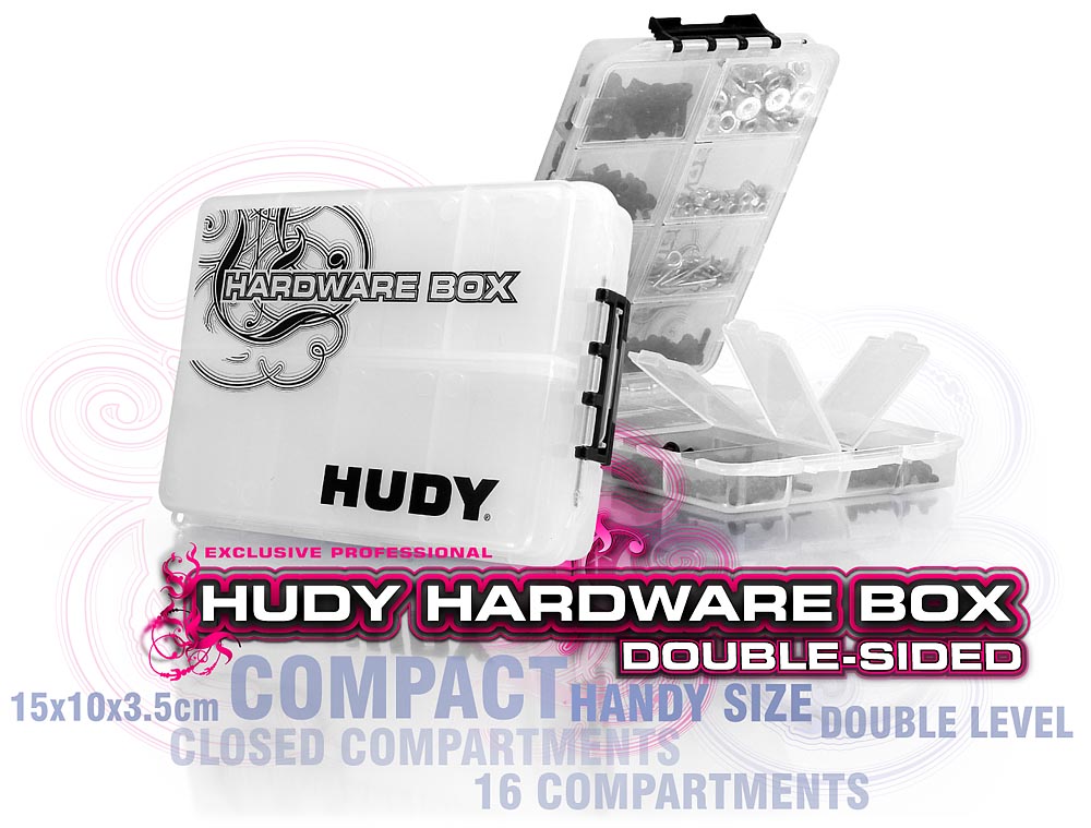 HUDY PLASTIC BOX, DOUBLE SIDED