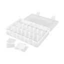 Robitronic Assortment Case 24 compartments variable 202x137x40mm - R14034