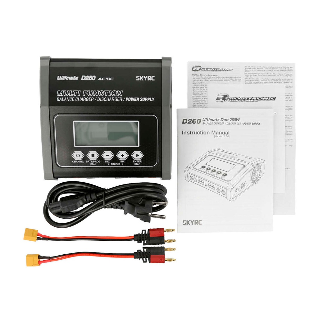 SkyRC D260 AC/ DC Dual Balance Charger/ Discharger