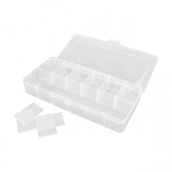 Robitronic Assortment Case 12 compartments variable 260x125x43.5mm - R14033