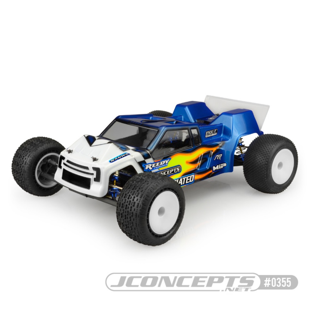 Jconcepts F2 - T6.1 Finnisher body w/ rear spoiler -  JCO0355