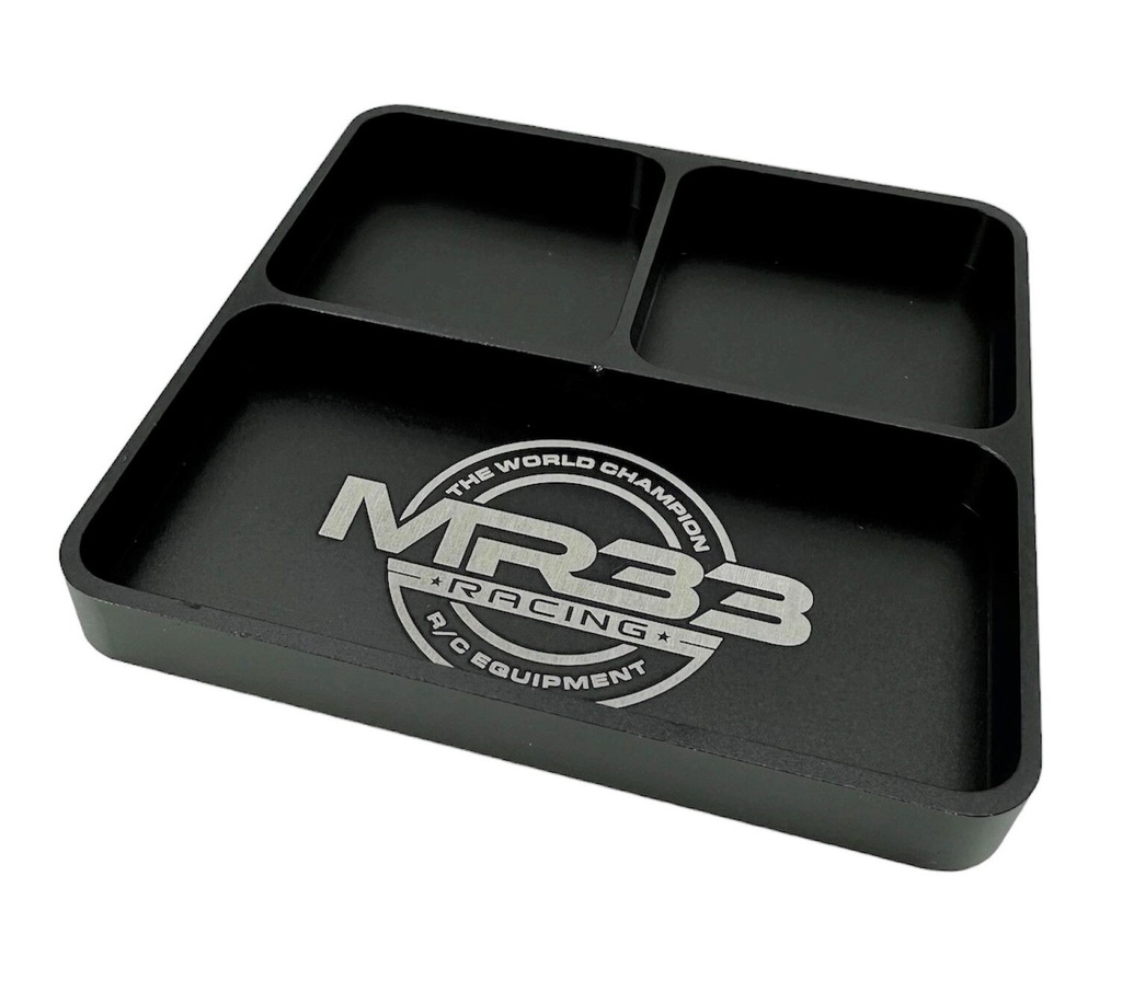 MR33 Aluminum Parts Tray - Black - MR33-APT