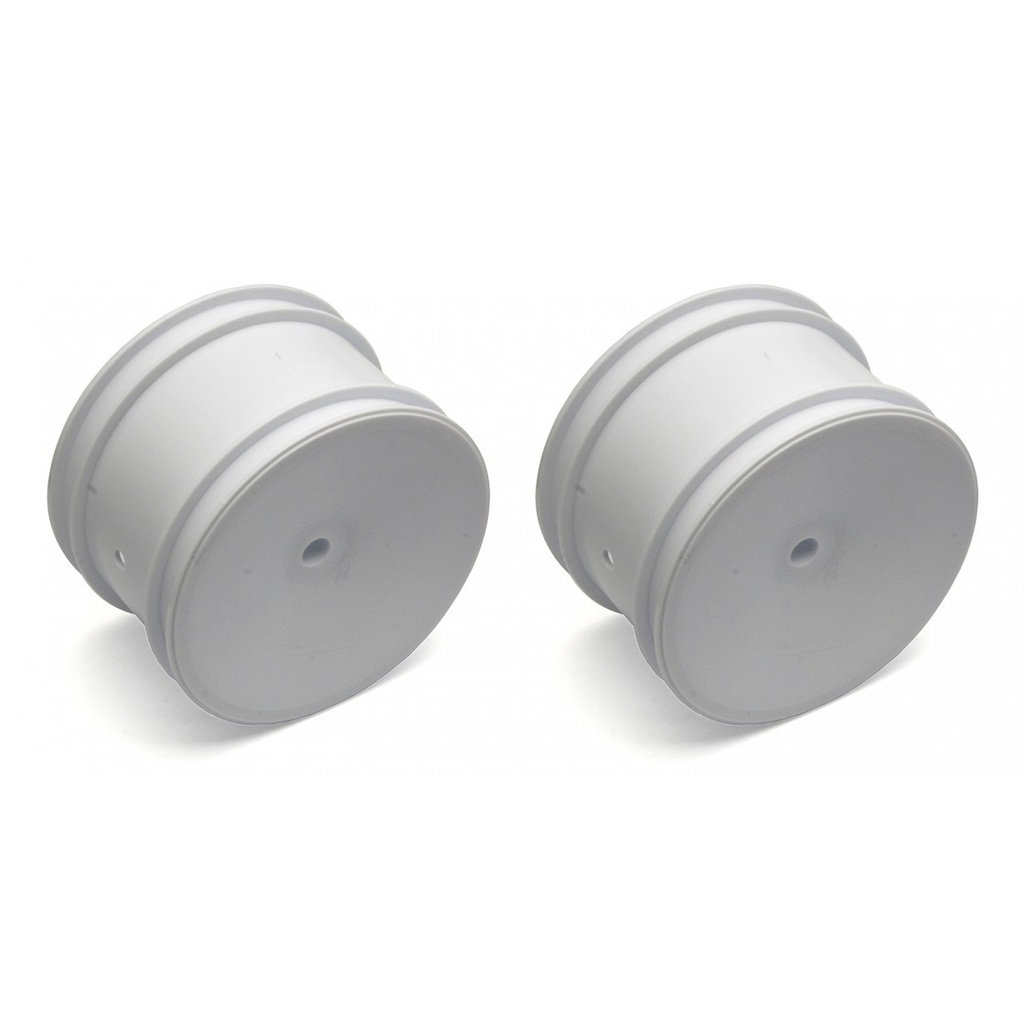 Team Associated Buggy Rear Hex Wheels, white - AE9695