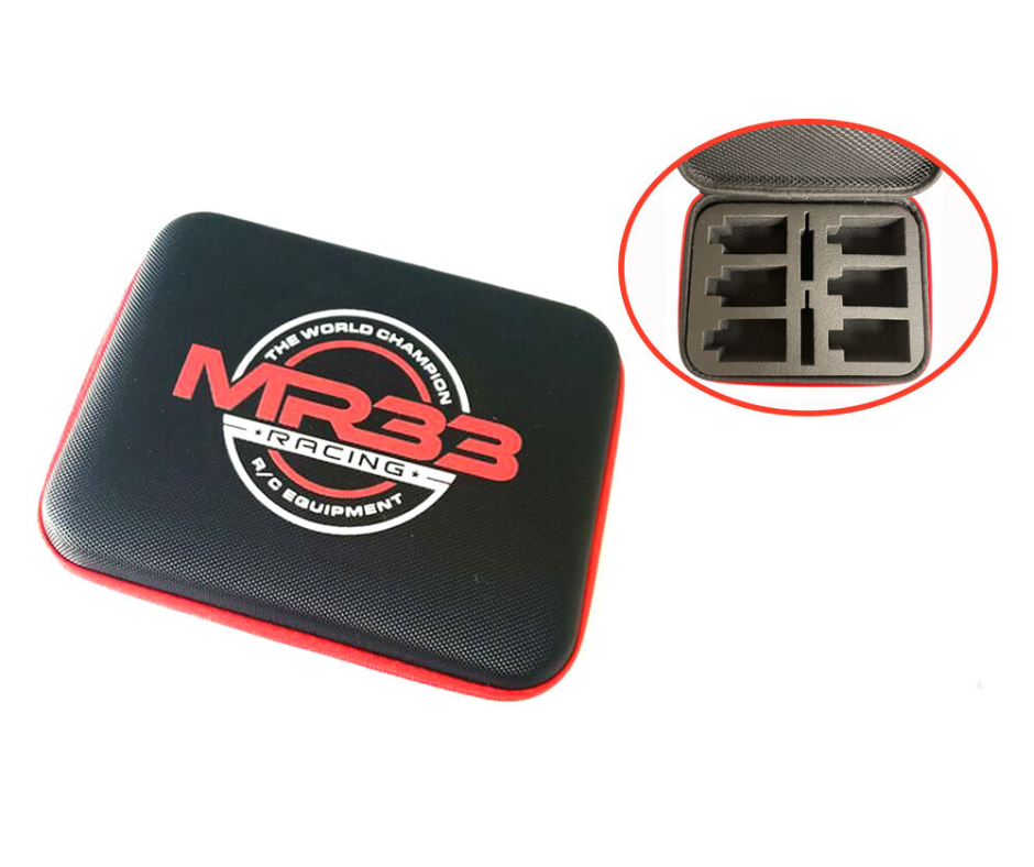 MR33 Motor Hard Case Bag for 6 Motors & 2 Rotors - MR33-MOTC