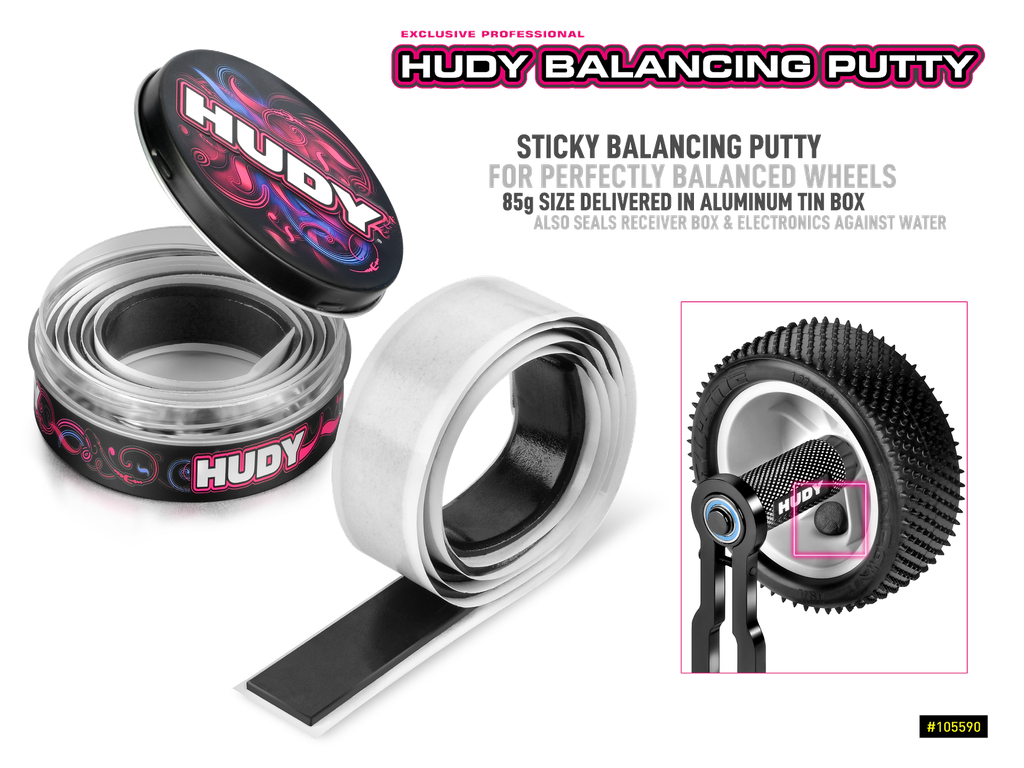 HUDY WHEEL BALANCING PUTTY - H105590
