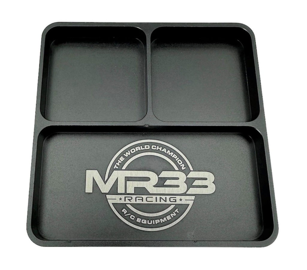 MR33 Aluminum Parts Tray - Black - MR33-APT