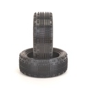 SCHUMACHER CACTUS FUSION 2 - 1/10 4WD TYRES - FRONT - SILVER - U6897