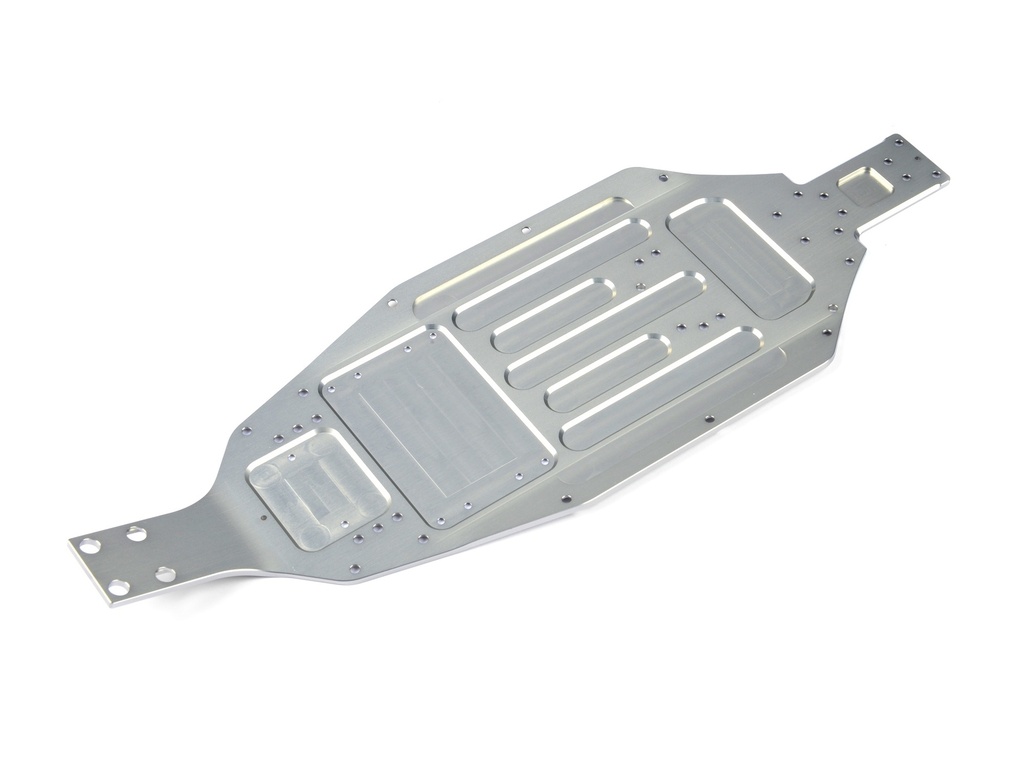 XB2 ALU CHASSIS 1-PIECE - 2.5MM - SHORT - SWISS 7075 T6 - X321120