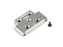 ALU FRONT LOWER ARM MOUNT 0° - SWISS 7075 T6 - X322316