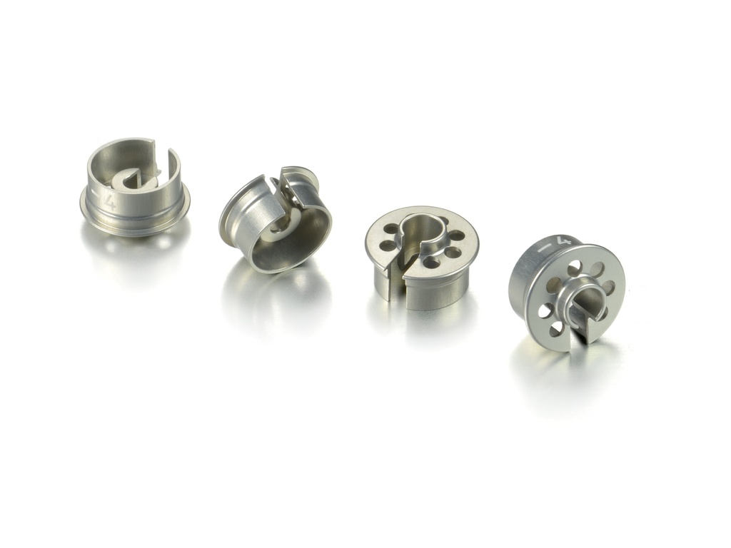 ALU SHOCK SPRING RETAINING COLLAR -4MM (4) - X368023