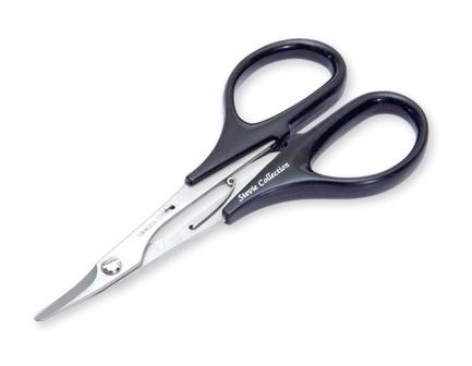 Curved scissor