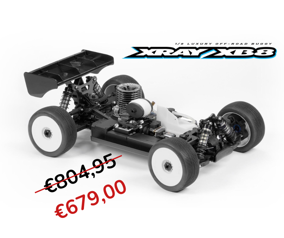 PROMO! XRAY XB8'23 - 1/8 LUXURY NITRO OFF-ROAD CAR - LIMITED STOCK - CONTACT US