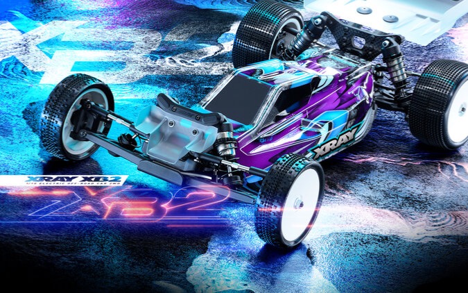 XRAY XB2C'25 - 2WD 1/10 ELECTRIC OFF-ROAD CAR - CARPET EDITION (2-3 days - contact us)