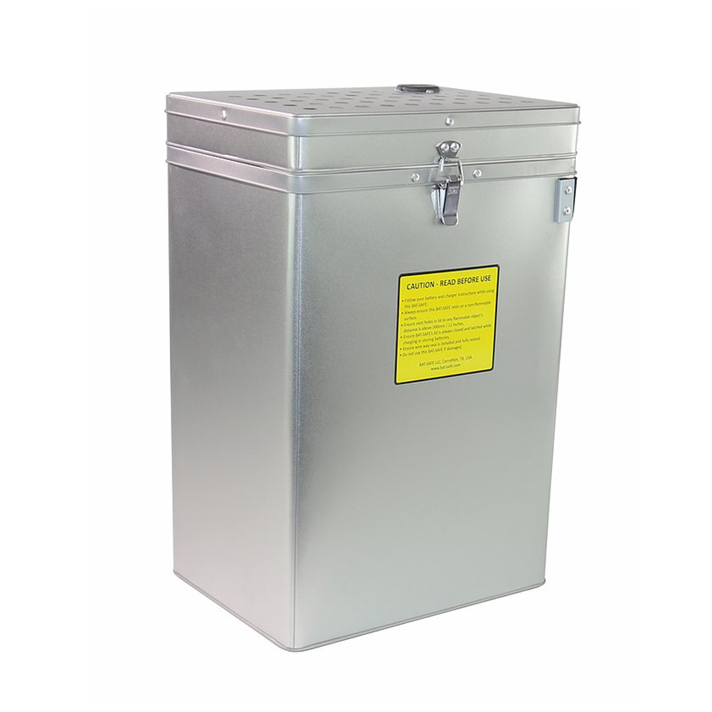 BAT-SAFE XL SILVER LIPO CHARGING SAFE BOX - BSX-1-S