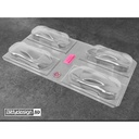 BITTYDESIGN MINI SPEED FORMS (BODIES) CLEAR FOR PAINTERS - BDAIR-MSF4