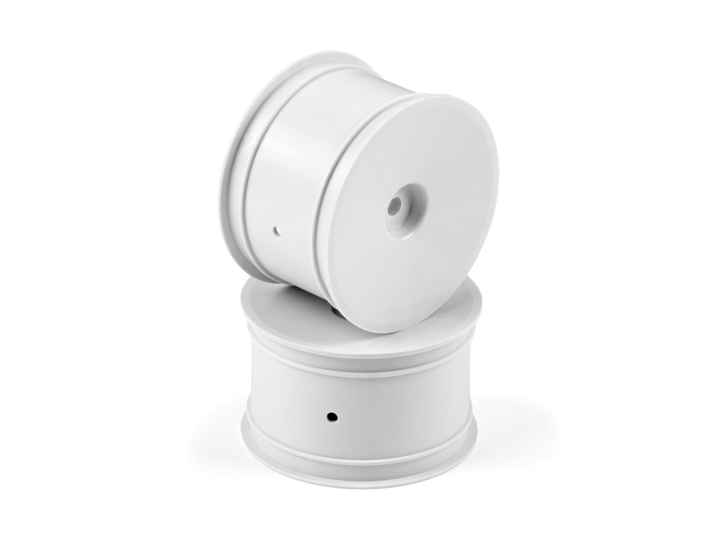 HUDY 1/10 OFF-ROAD WHEEL - 2WD/4WD – REAR – WHITE (2) - H803240
