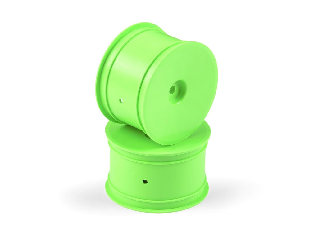 HUDY 1/10 OFF-ROAD WHEEL - 2WD/4WD – REAR – GREEN (2) -  H803240-G