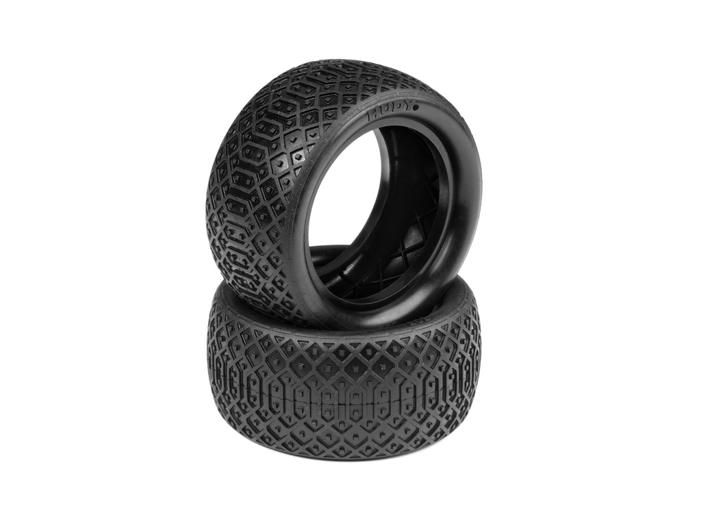 HUDY 1/10 OFF-ROAD TIRE 2WD/4WD REAR DIRT - 303 - SOFT (2) - H816303D-S