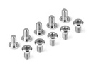 HUDY TITANIUM SUPER-LOW HEAD SCREW CENTERING DIA M3x6 (10) - H908306-T
