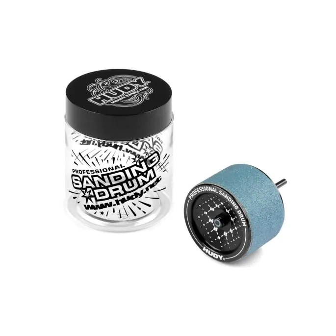 HUDY PROFESSIONAL ALU SANDING DRUM WITH P120 GRAIN - MEDIUM - H102580