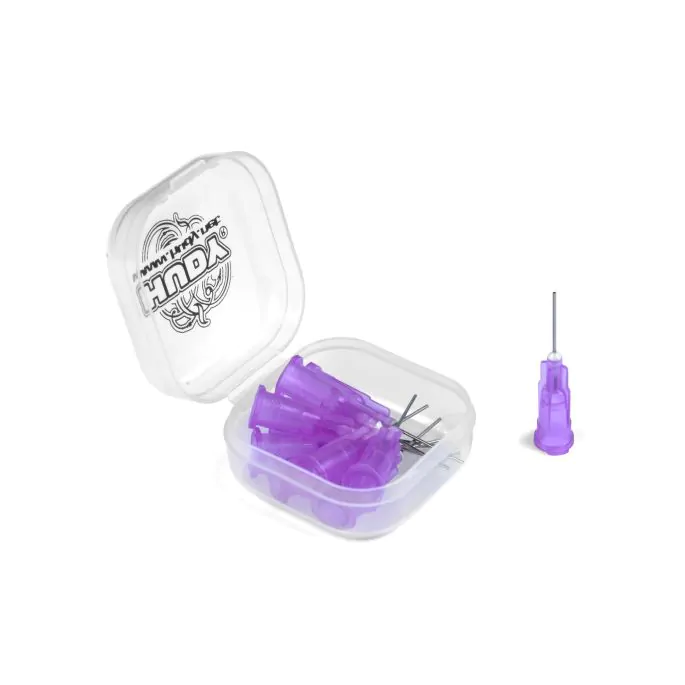 HUDY GLUE TIP NEEDLE 0.3MM - STRAIGHT (10) - H106910