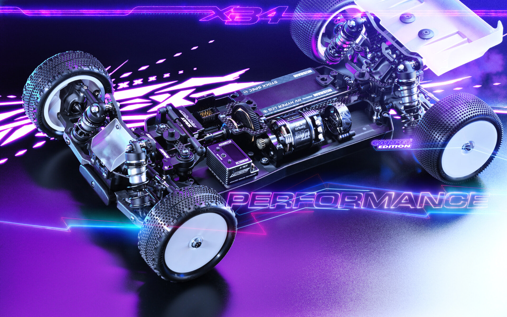 XRAY XB4C'26 - 4WD 1/10 ELECTRIC OFF-ROAD CAR - CARPET EDITION - X360019