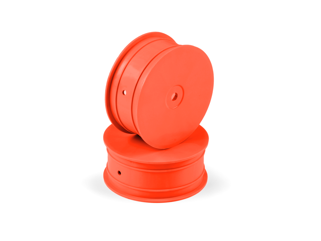 HUDY 1/10 OFF-ROAD WHEEL - 4WD – FRONT – ORANGE (2) - H803230-O