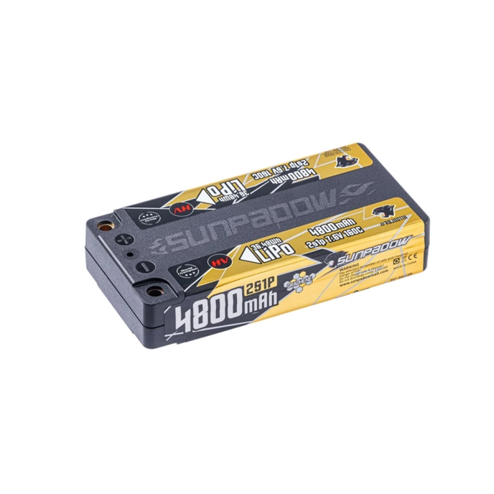 Sunpadow LiHV Shorty 4800mAh - 7.6V - 2s - 160C