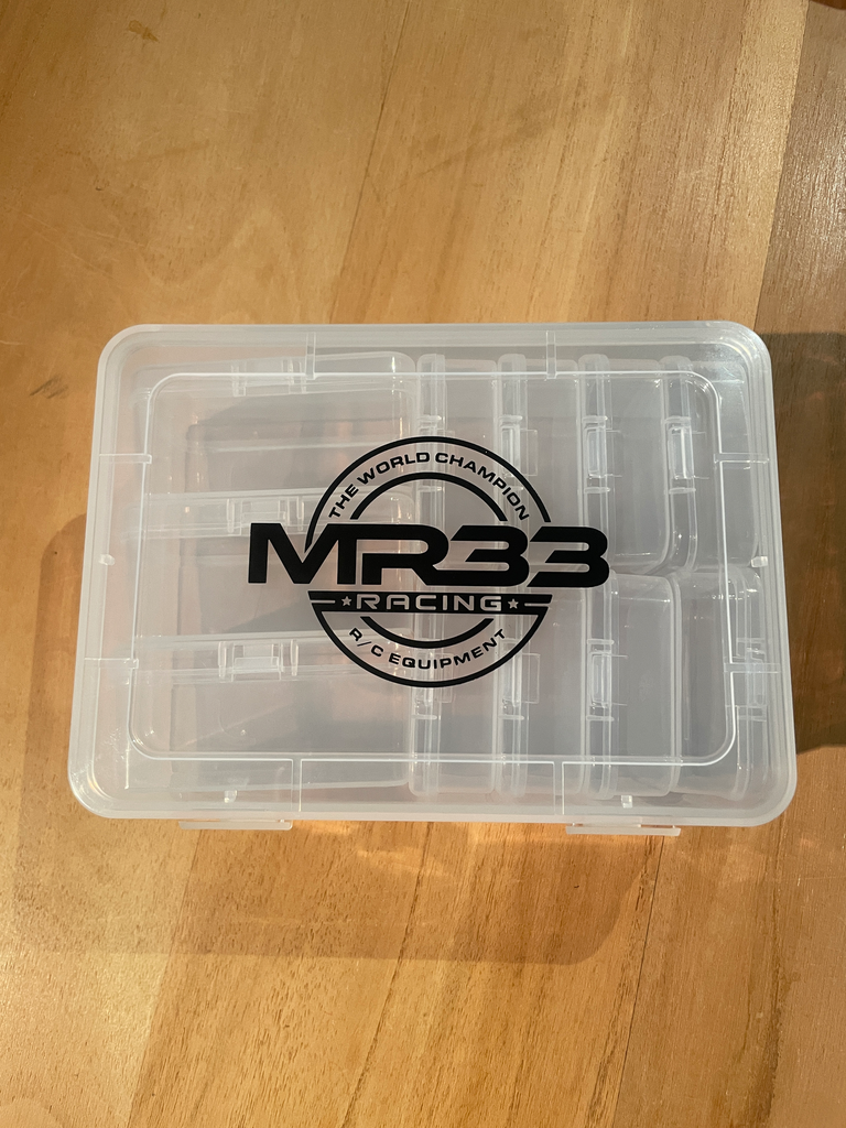 MR33 Hardwarebox with 11 seperate Containers (165x120x60mm)