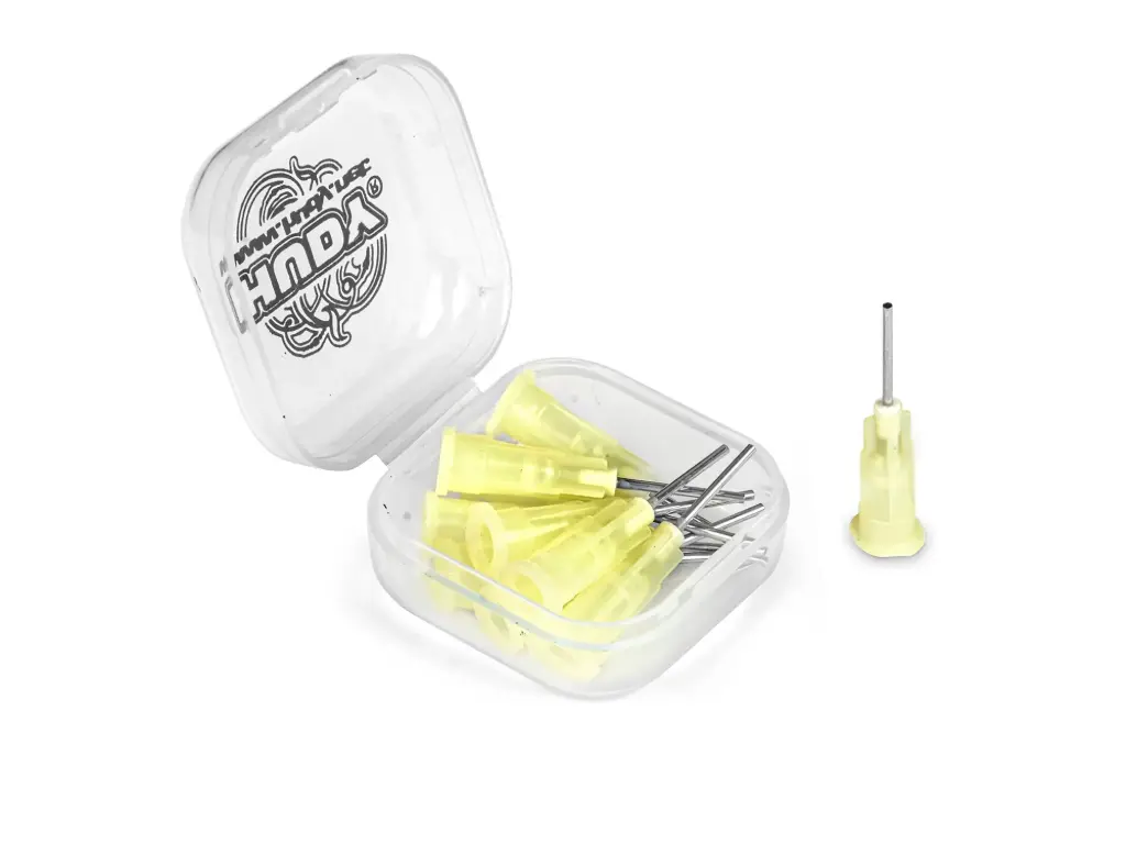 HUDY GLUE TIP NEEDLE 0.8MM - STRAIGHT (10) - H106913