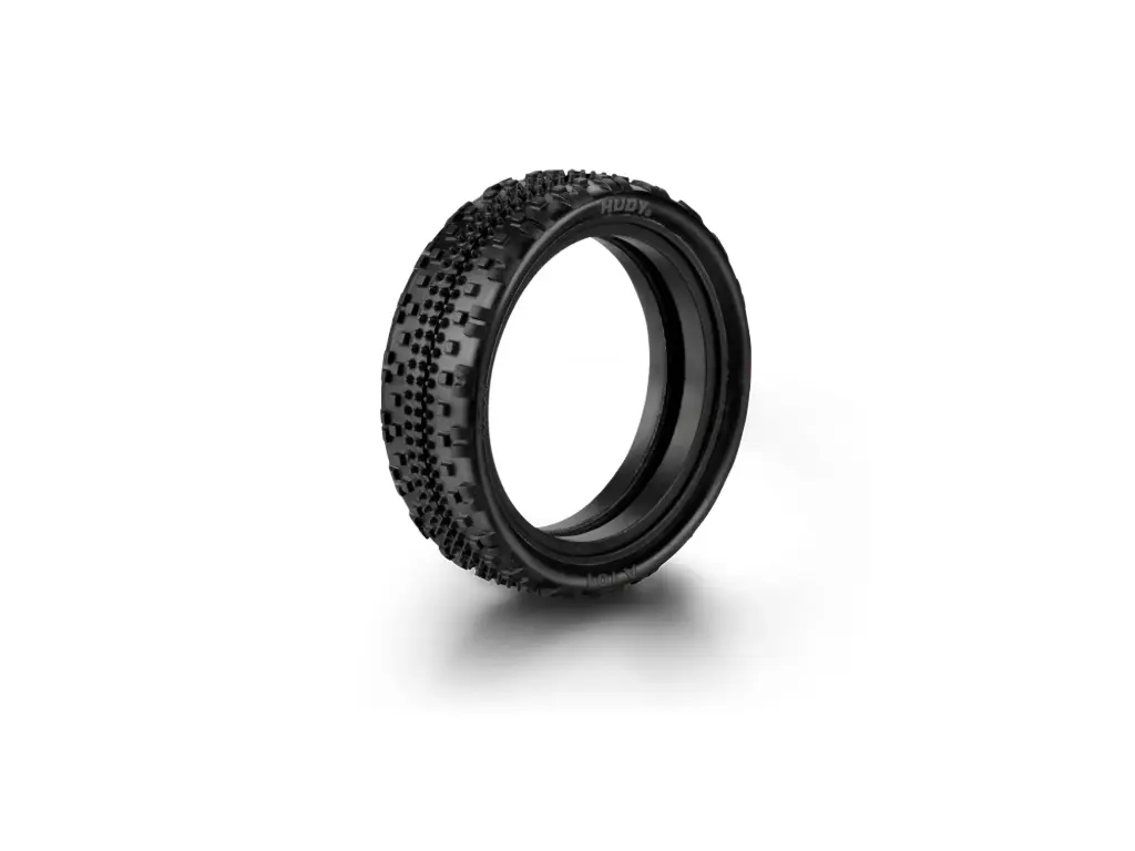 HUDY 1/10 OFF-ROAD TIRE 2WD FRONT ASTRO - 101A - MEDIUM (2) - H812201-M