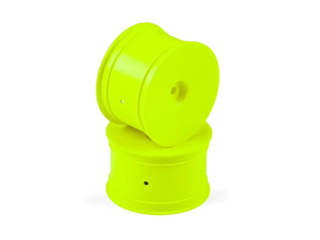HUDY 1/10 OFF-ROAD WHEEL - 2WD/4WD – REAR – YELLOW (2) - H803240-Y