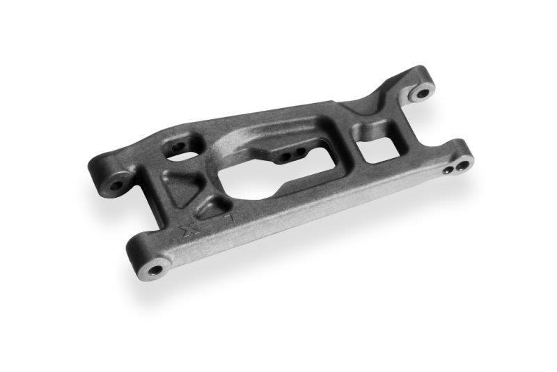SUSP. ARM FRONT - LOW SHOCK MOUNTING - LOWER LEFT - GRAPHITE - X322123-G