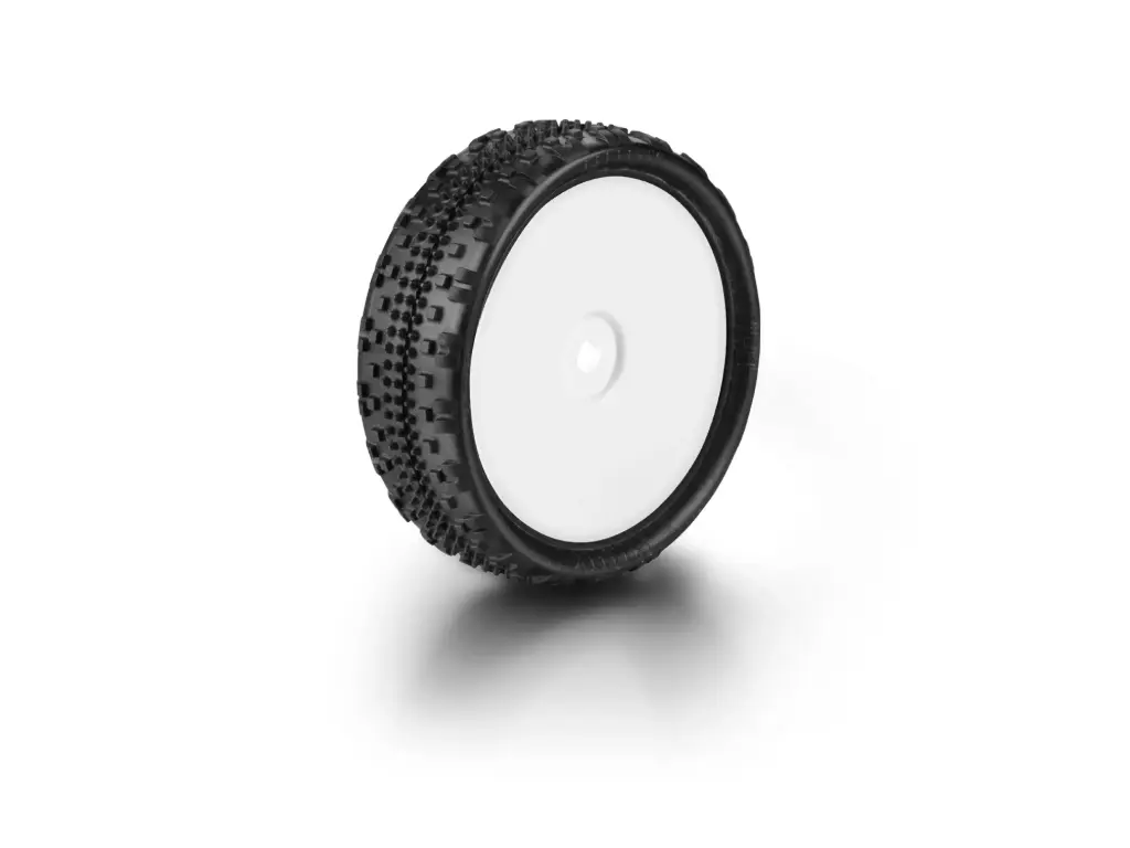 HUDY 1/10 OFF-ROAD PRE-GLUED TIRE 2WD FRONT ASTRO - 101A - SOFT (2) - H852201-S